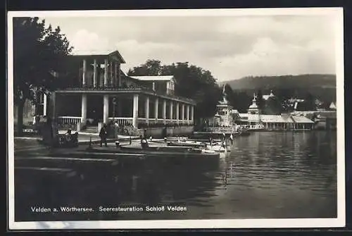 AK Velden a. Wörthersee, Seerestaurant Schloss Velden