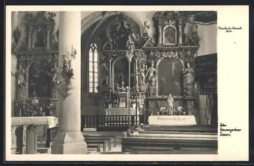 AK Steinach /Stmk., Pfarrkirche, Innenansicht