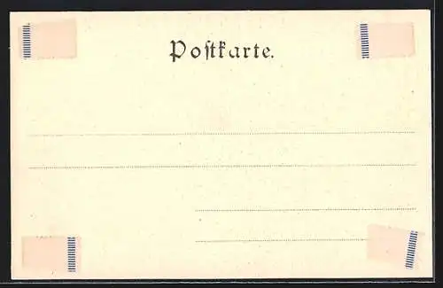 AK Kronberg, Ortsansicht mit Burg