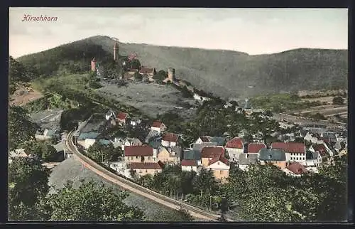 AK Hirschhorn / Neckar, Panorama