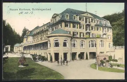 AK Schlangenbad, Am neuen Kurhaus