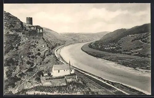 AK Hatzenport /Mosel, Burgruine Bischofstein