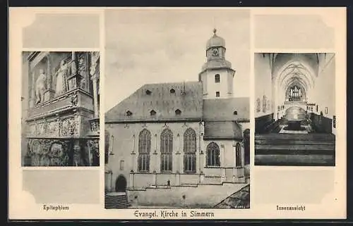 AK Simmern / Hunsrück, Evangelische Kirche