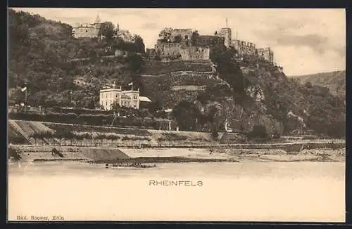 AK Rheinfels, Blick zur Burg