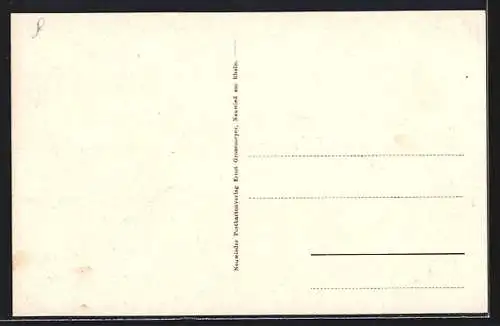 AK Andernach, Strassenpartie mit Coblenzer Tor