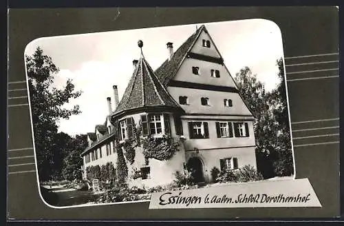 AK Essingen /Aalen, Schloss Dorotheenhof