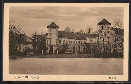 AK Rheinsberg, Das Schloss