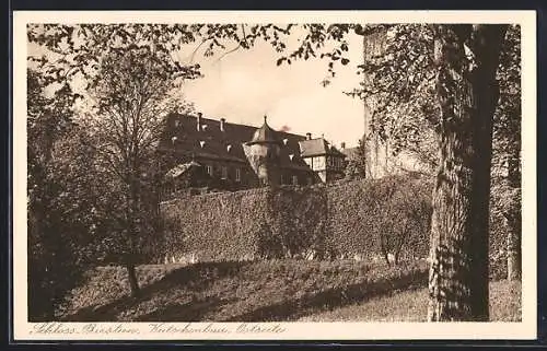AK Birstein, Schloss Birstein, Kutschenbau, Ostseite