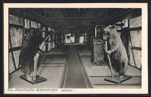 AK Bebenhausen, Dorment im Kgl. Jagdschloss