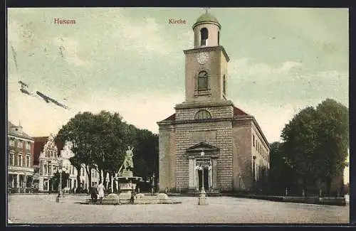 AK Husum / Nordsee, Kirche