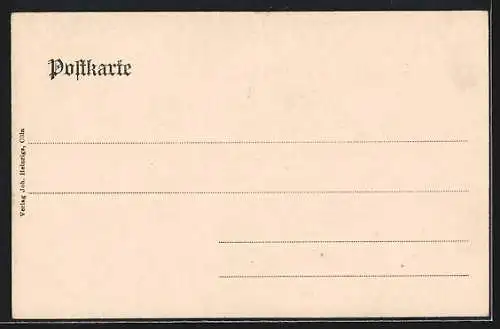 AK Cöln a. Rhein, Gürzenich von 1441