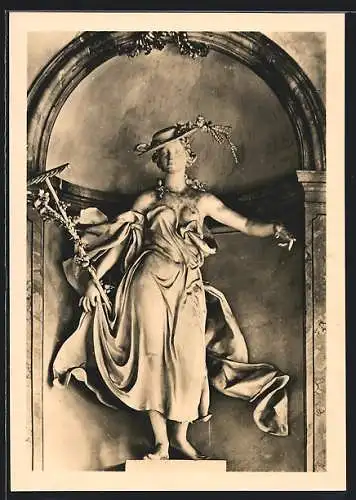 AK Würzburg, Residenz, Flora im Kaisersaal von Antonio Bossi