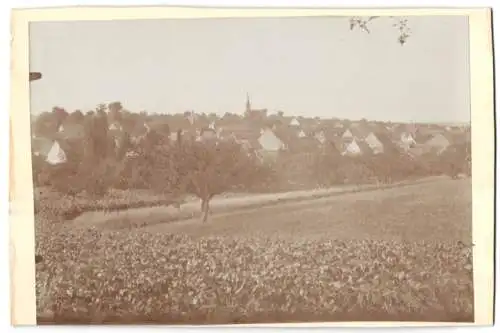 Fotografie Buss & Kupfer, Bad Kreuznach, Ansicht Nieder-Hilbersheim, Teilansicht des Ortes