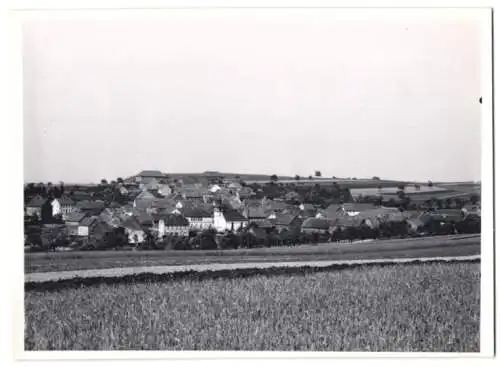 Fotografie unbekannter Fotograf, Ansicht Lettweiler / Saarpfalz, Teilansicht der Ortschaft