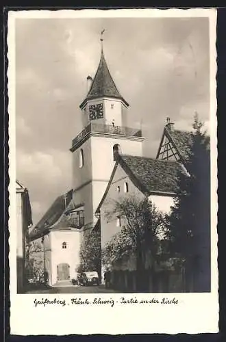 AK Gräfenberg, Kirche mit Auto