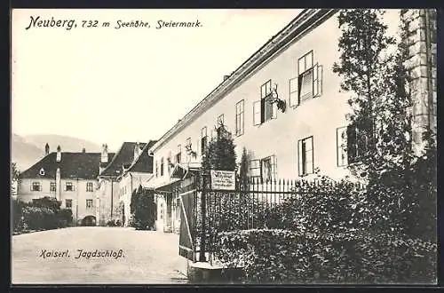 AK Neuberg /Steiermark, Kaiserliches Jagdschloss