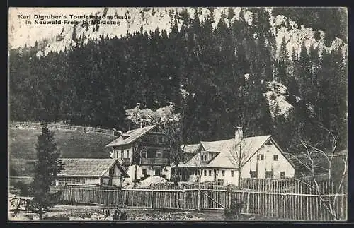 AK Neuwald-Frein b. Mürzsteg, Karl Digrubers Gasthaus