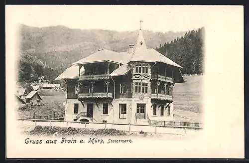 AK Frein a. Mürz, Hotel von Anton Mayer