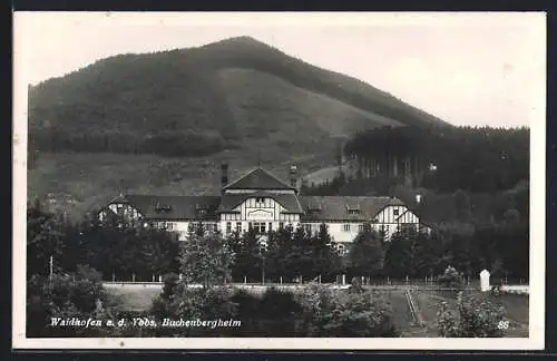 AK Waidhofen a. d. Ybbs, Blick auf das Buchenbergheim