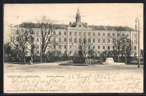 AK Oberhollabrunn, Partie am Knaben-Seminar