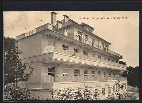 AK Grimmenstein a. d. Aspangb., Heilanstalt der Pensionsanstalt für Angestellte, Grosser Pavillon