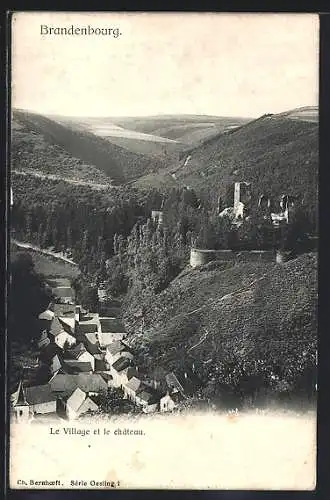 AK Brandenbourg, Le Village et le château