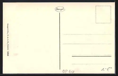 AK Tilsit, Jakobsruh, Schwanenteich
