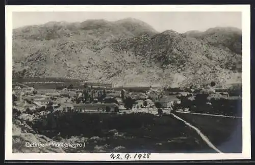 AK Cetinje / Cettigne, Panorama