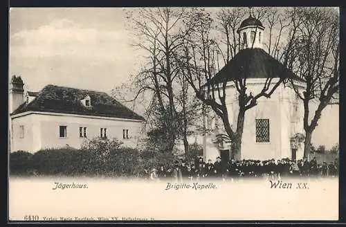 AK Wien, Jägerhaus und Brigitta-Kapelle