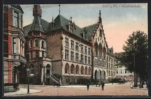 AK Köln-Neustadt, Restaurant Fegers an der Handelsschule