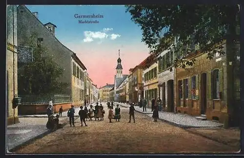 AK Germersheim, Marktstrasse