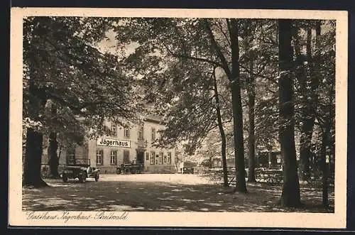 AK Frohburg, Gasthaus Jägerhaus im Streitwald