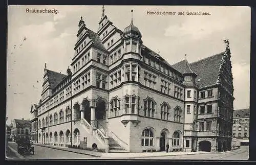 AK Braunschweig, Handelskammer und Gewandhaus