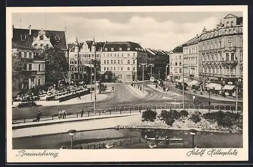 AK Braunschweig, Blick auf den Platz
