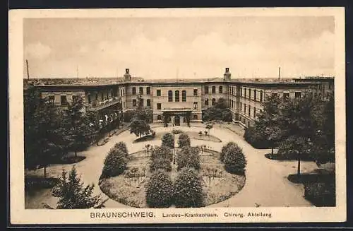 AK Braunschweig, Herzogl. Krankenhaus, chirurgische Klinik