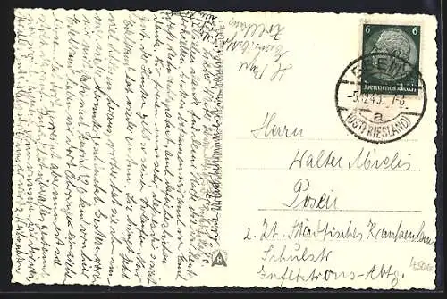 AK Esens, Blick in die Strasse Herrenwall