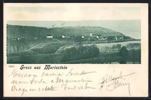 AK Mariastein, Gesamtansicht mit Umgebung