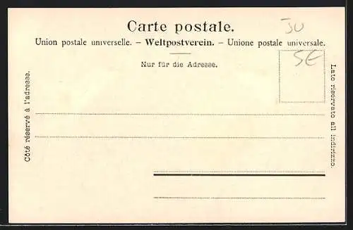 AK Porrentruy, Vue generale, Totalansicht vom Berg aus