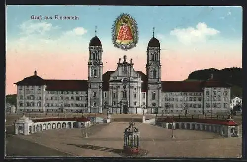 AK Einsiedeln, Partie am Kloster