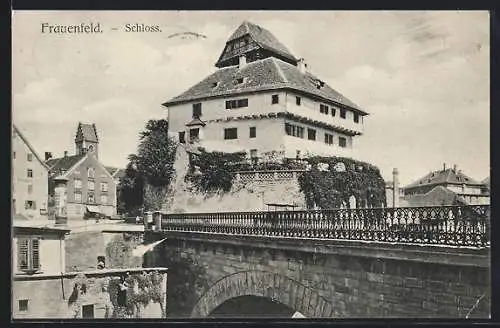 AK Frauenfeld, Blick zum Schloss
