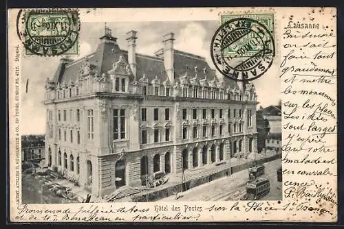 AK Lausanne, Hôtel des Postes