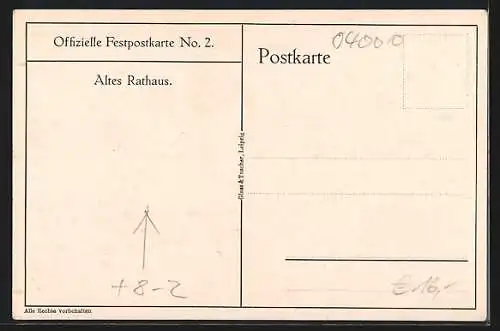 AK Leipzig, 18. Deutscher Reichs-Feuerwehrtag vom 24.-29. Juli 1913