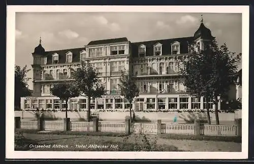 AK Ahlbeck / Ostseebad, Hotel Ahlbecker Hof