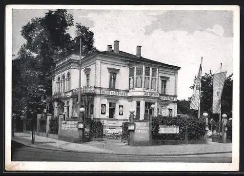 AK Dresden, Restaurant Weihenstephan Alt Bayern, Wiener Platz 7