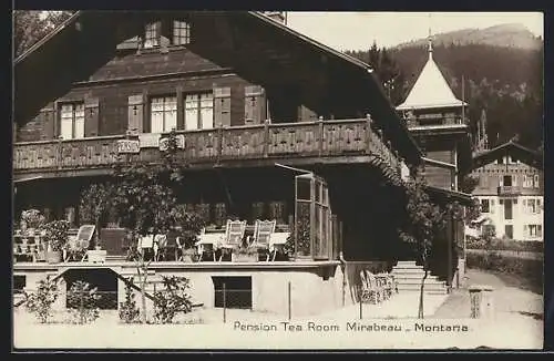 AK Montana, Hotel-Pension Tea Room Mirabeau