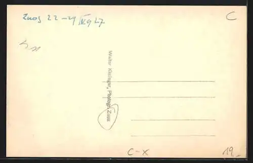 AK Zuoz, Bäckerei und Konditorei K. Klarer-Erne