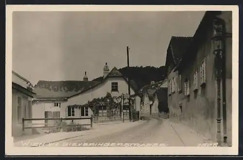 AK Wien, Partie an der Sieveringerstrasse