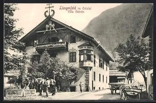 AK Längenfeld im Ötztal, Villa Gstrein