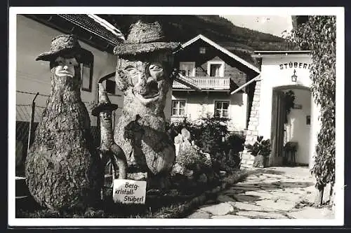 AK Bad Hofgastein, H. u. M. Bacher Bergkristallstüberl, Anger 77