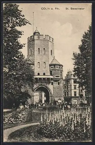 AK Köln a. Rh., St. Severinstor